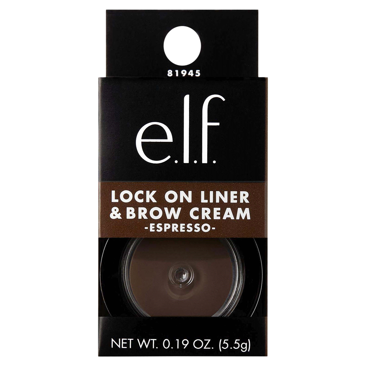 slide 1 of 3, e.l.f. Lock on Liner and Brow Cream Black Espresso - .19oz, 0.19 oz