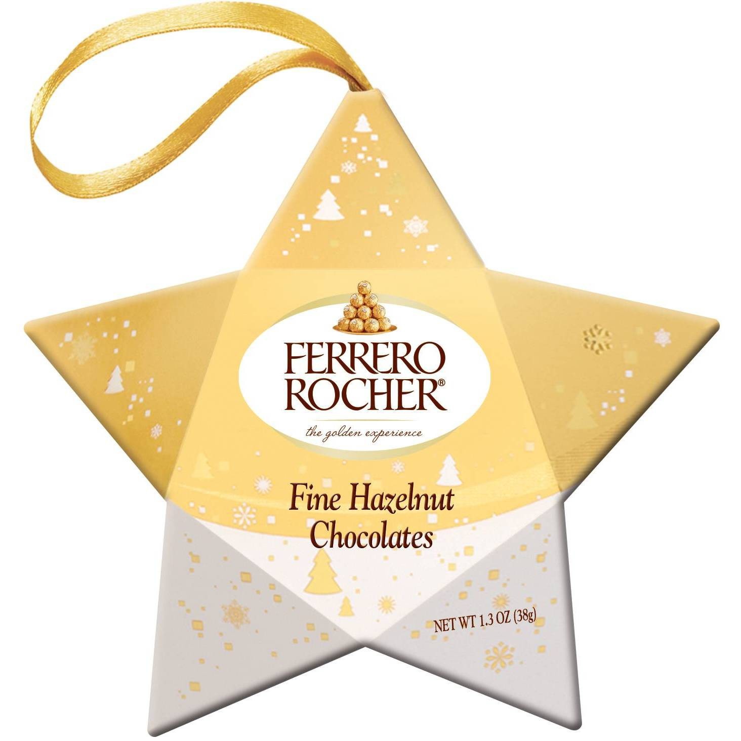 slide 1 of 1, Ferrero Rocher Chocolates, Fine Hazelnut, 1.3 oz