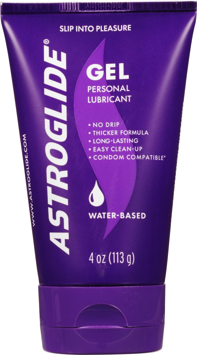 slide 2 of 9, Astroglide Gel Personal Lubricant, 4 oz