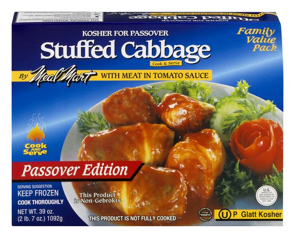 slide 1 of 1, Meal Mart Family Pack Beef Stuffed Cabbage , 39 oz