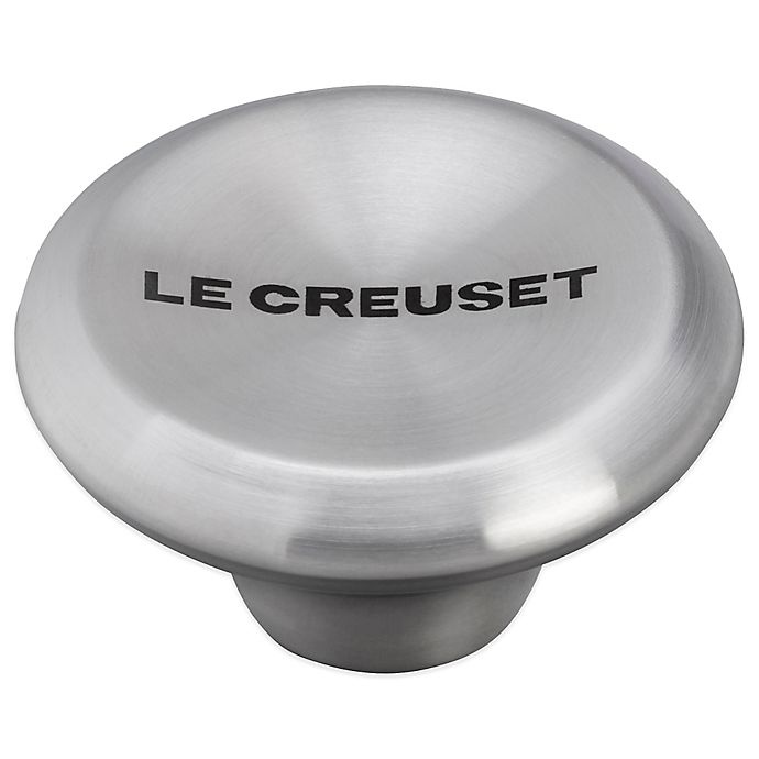 slide 1 of 1, Le Creuset Signature Large Stainless Steel Knob, 1 ct