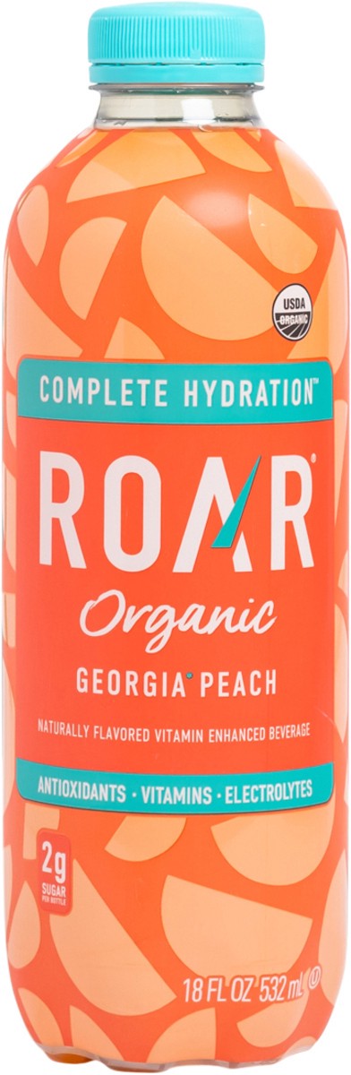 slide 7 of 11, ROAR Roar Beverag Bev Georgia Peach, 18 fl oz
