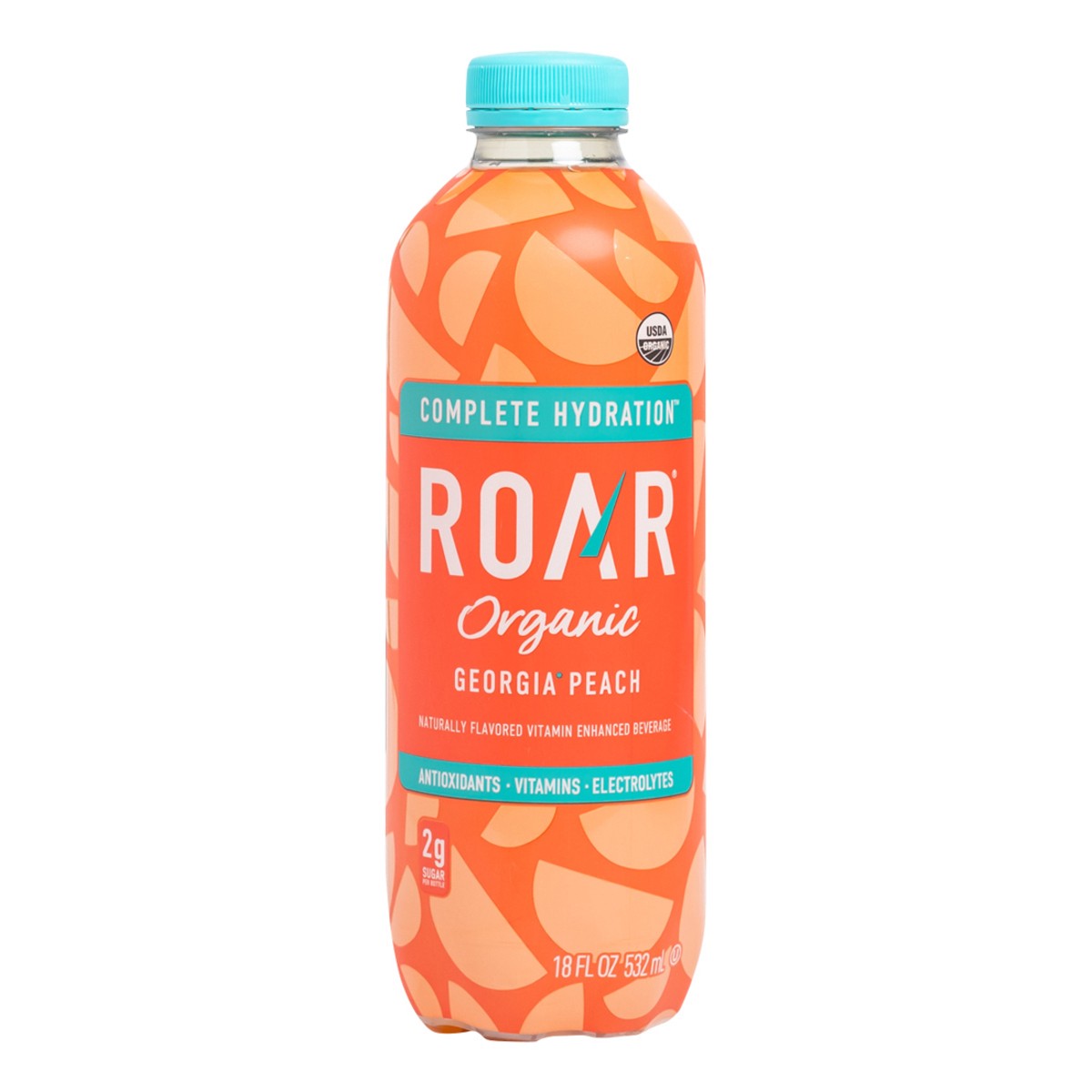 slide 9 of 11, ROAR Roar Beverag Bev Georgia Peach, 18 fl oz