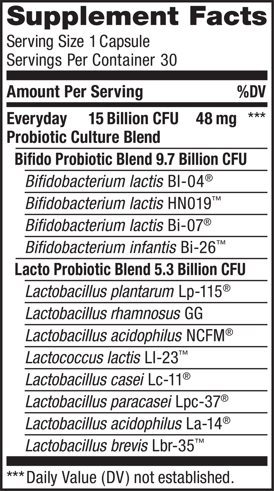 slide 5 of 5, Renew Life Everyday Go-Pack Probiotic Supplement, 30 Vegetarian Probiotic Capsules, 15 Billion CFU, 30 ct