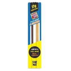 Slim Jim Big Boss Size Mild Beef and Cheese Stick, 3 OZ Meat Snacks