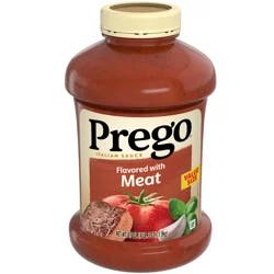 Prego Flavored With Meat Pasta Sauce