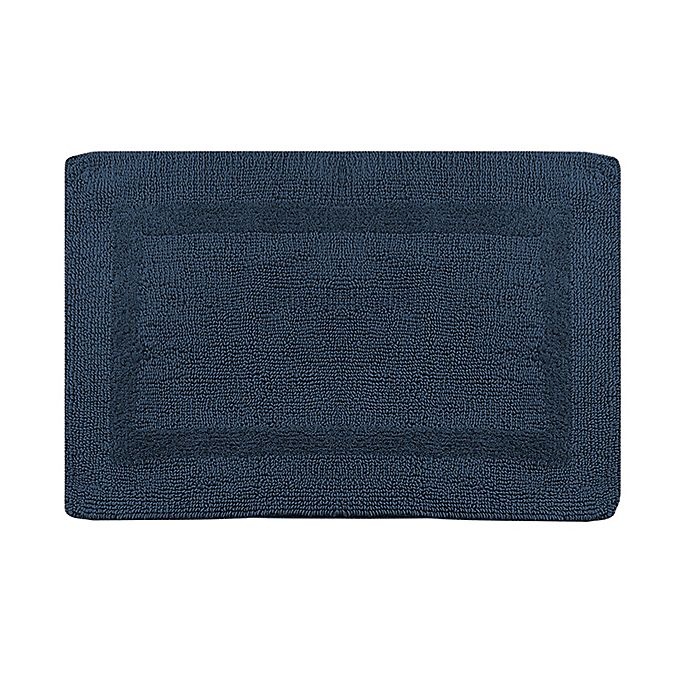 slide 1 of 1, Wamsutta Reversible Bath Rug - Midnight, 24 in x 40 in