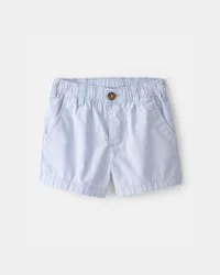 Carters Toddler Boy Twill Shorts - Blue Blue 4T