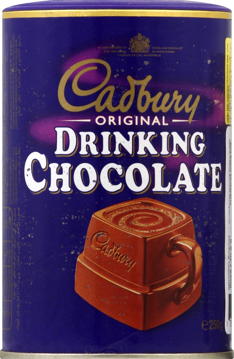 slide 3 of 3, Cadbury Drinking Chocolate Original - 250 Gram, 8.8 oz