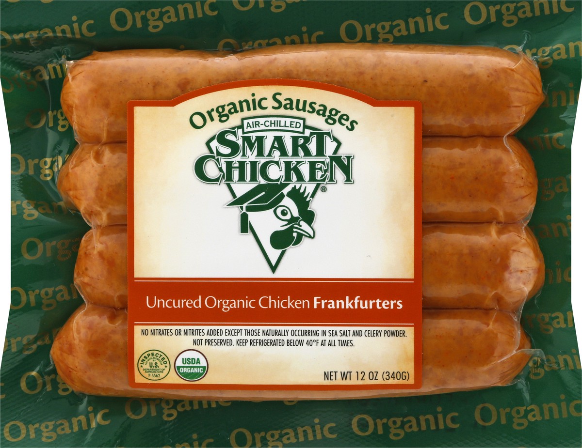 slide 1 of 10, Smart Chicken Chicken Frankfurters 12 oz, 12 oz