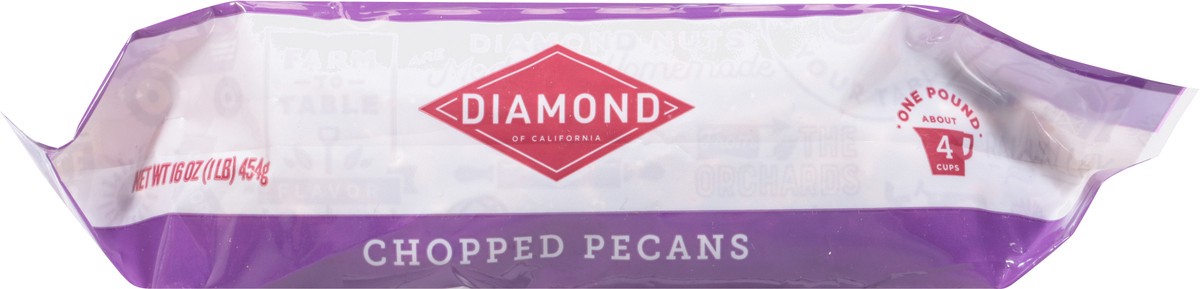 slide 4 of 9, Diamond of California Chopped Pecans 16 oz, 16 oz