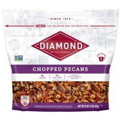 Diamond of California Chopped Pecans 16 oz
