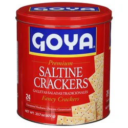 Goya Saltine Crackers 24 ea