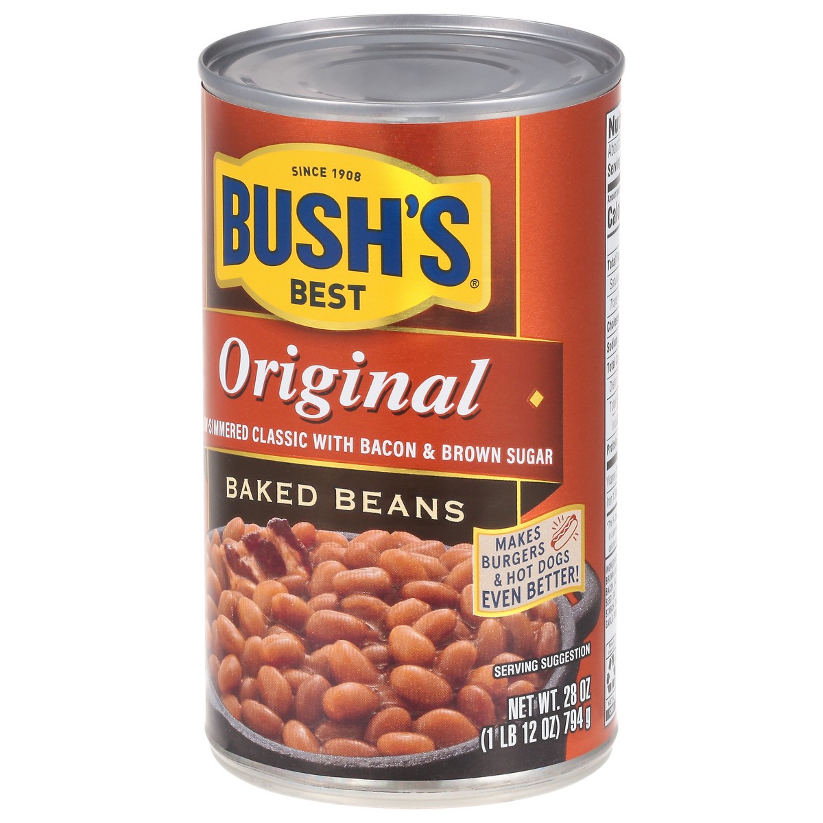 slide 3 of 9, Bush's Best Original Baked Beans, 28 oz