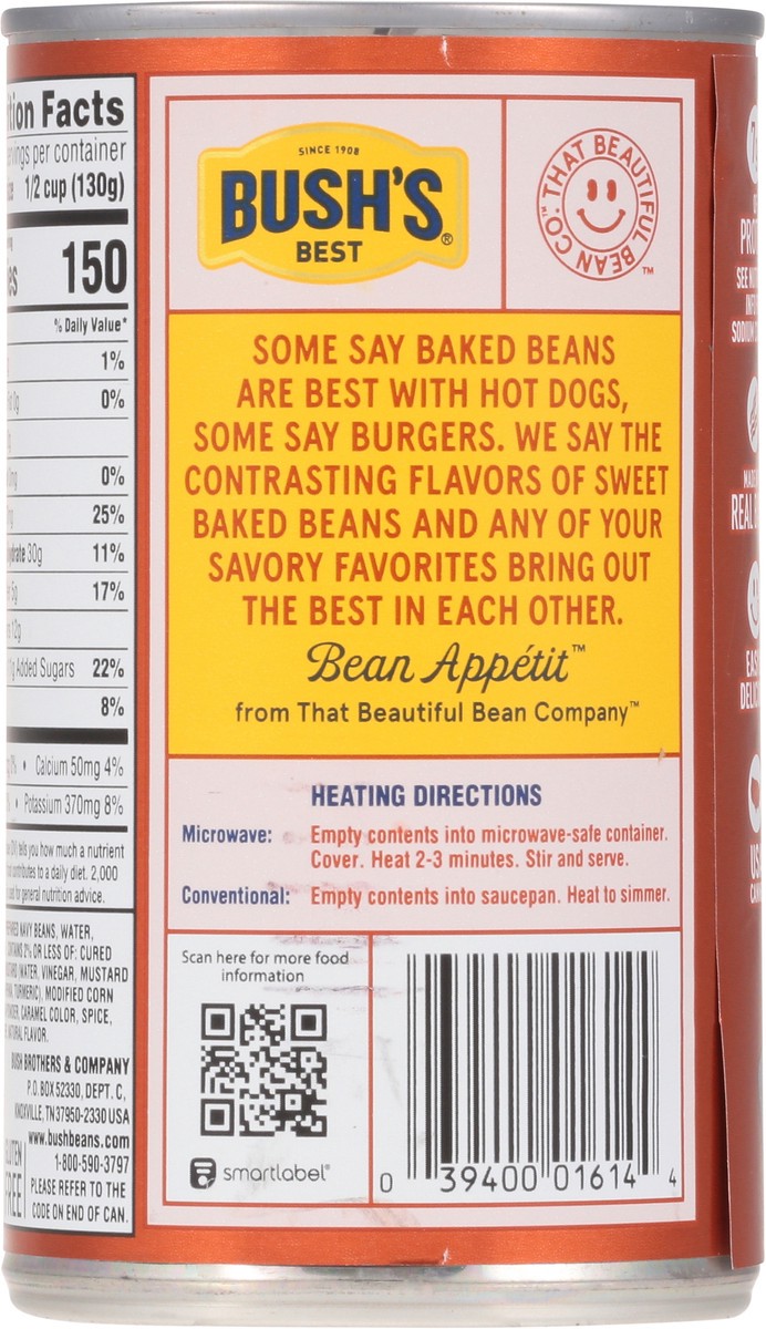 slide 5 of 9, Bush's Best Original Baked Beans, 28 oz