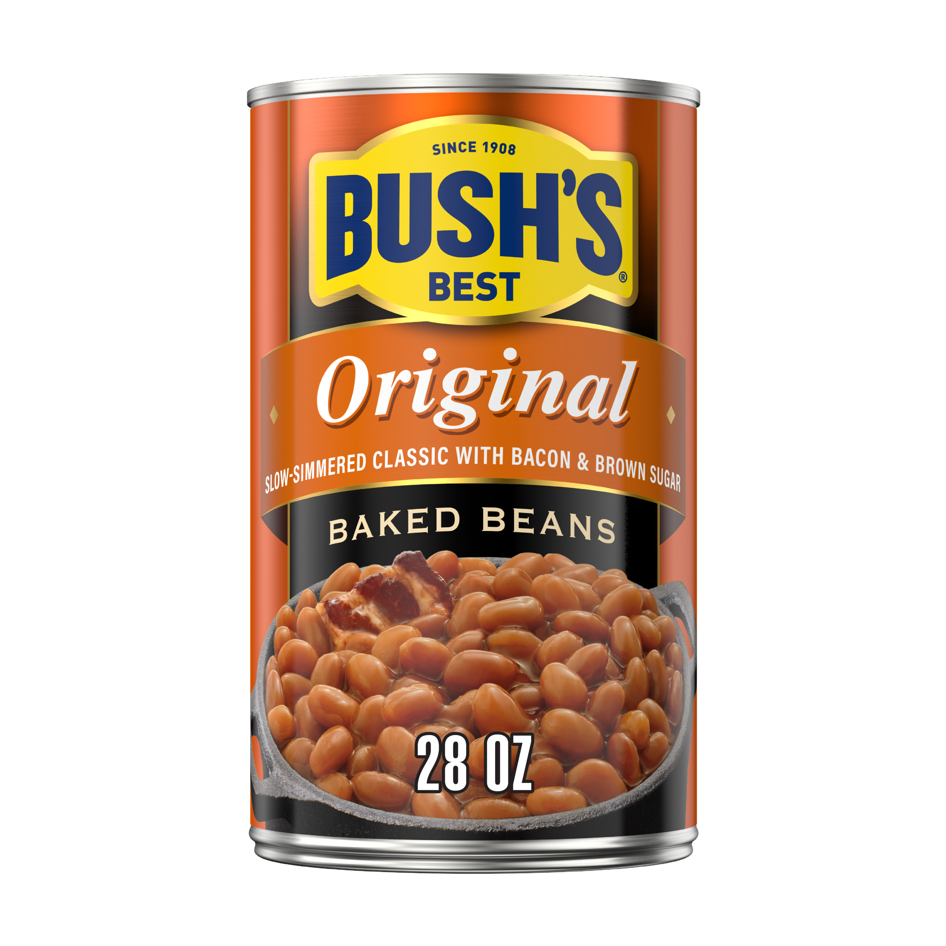 slide 1 of 9, Bush's Best Original Baked Beans, 28 oz