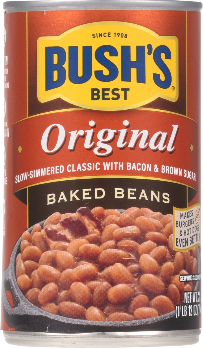 slide 6 of 9, Bush's Best Original Baked Beans, 28 oz