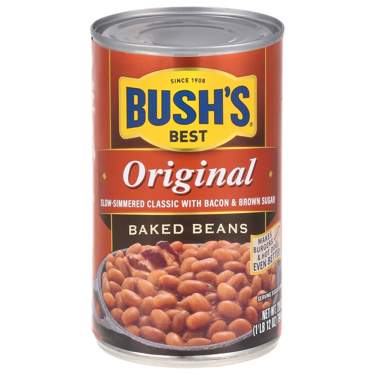 slide 1 of 6, Bush's Best Original Baked Beans, 28 oz