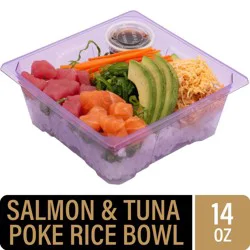 Private Selection® Salmon and Tuna Poke Rice Bowl by Snowfox