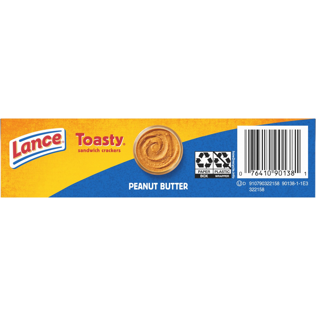 slide 8 of 11, Lance Toasty Peanut Butter Sandwich Crackers, 8 ct; 1.29 oz