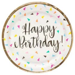 Birthday Plates - 8 ct