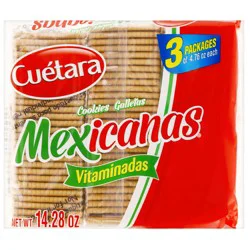 Cuétara Mexicanas Vanilla Cookies 11.6 oz