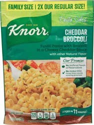 Knorr Family Size Cheddar Broccoli Pasta Sides 8.3 oz