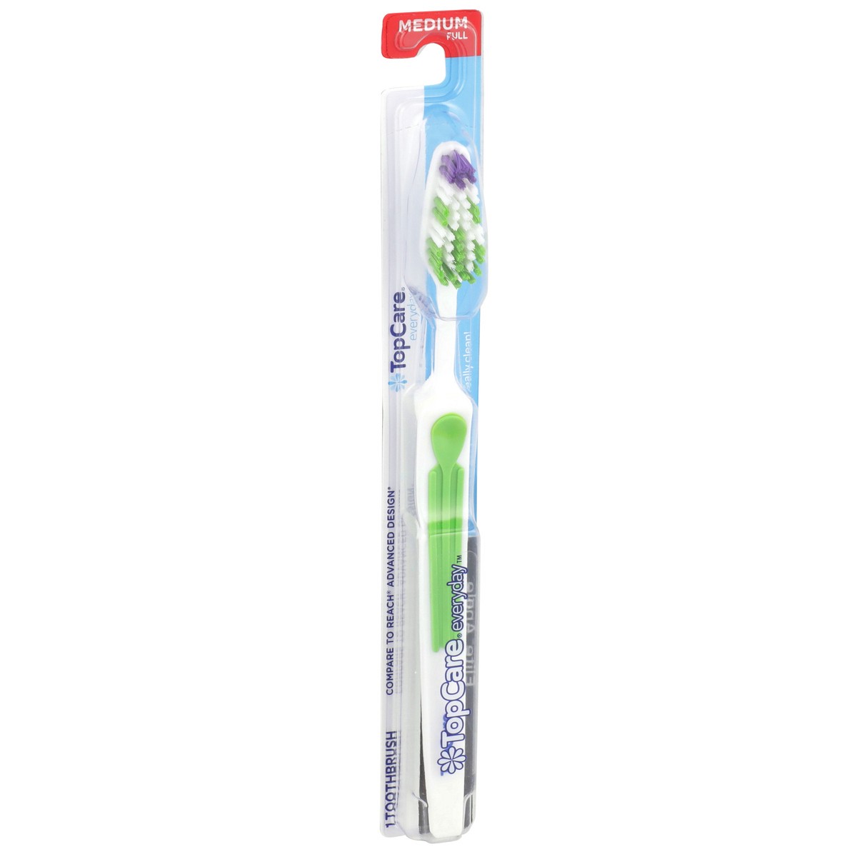 slide 2 of 8, TopCare Elite Med Toothbrush, 1 ct