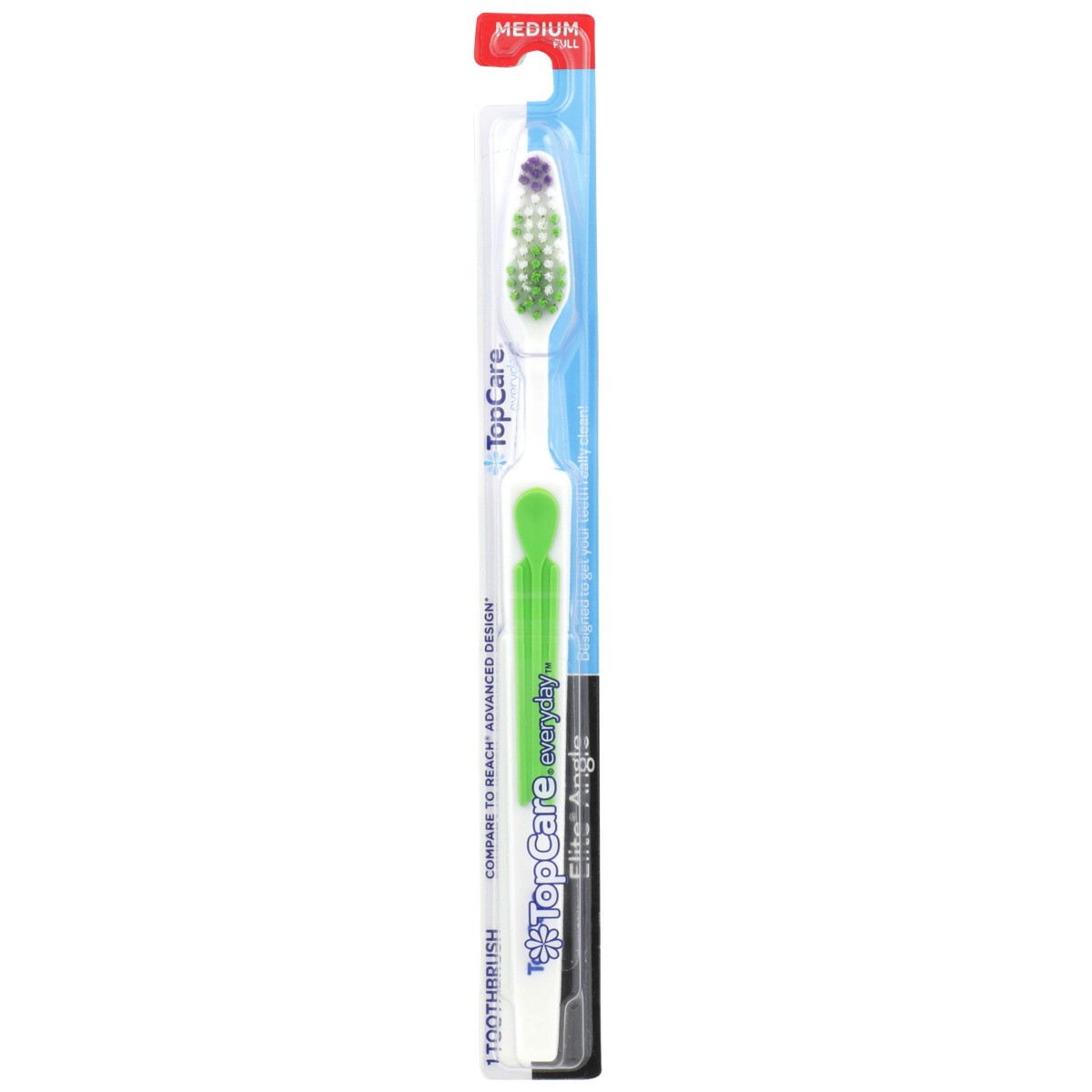 slide 7 of 8, TopCare Elite Med Toothbrush, 1 ct