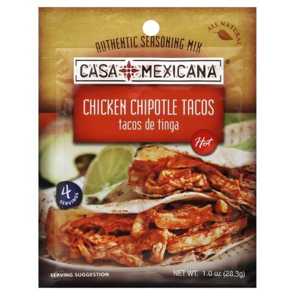 slide 1 of 3, Casa Mexicana Chicken Chipotle Seaoning, 1 oz