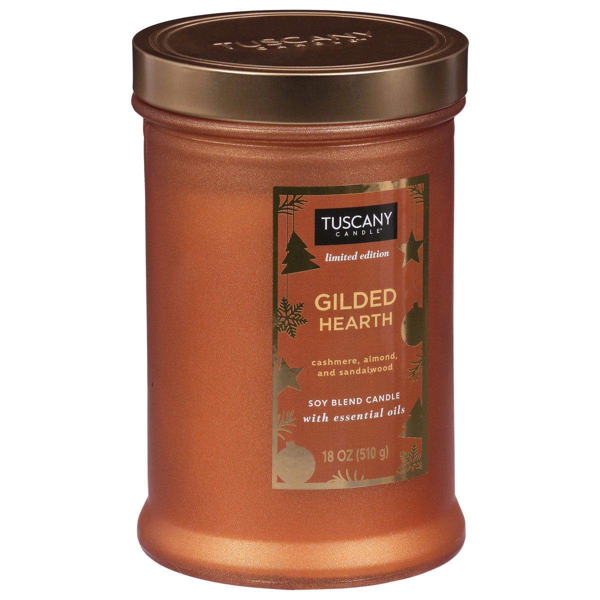slide 6 of 12, Tuscany Candle Gilded Hearth Candle 1 ea, 1 ct