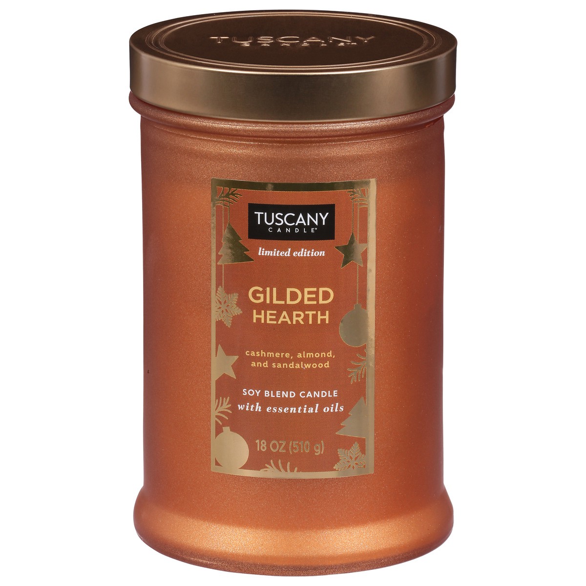 slide 7 of 12, Tuscany Candle Gilded Hearth Candle 1 ea, 1 ct