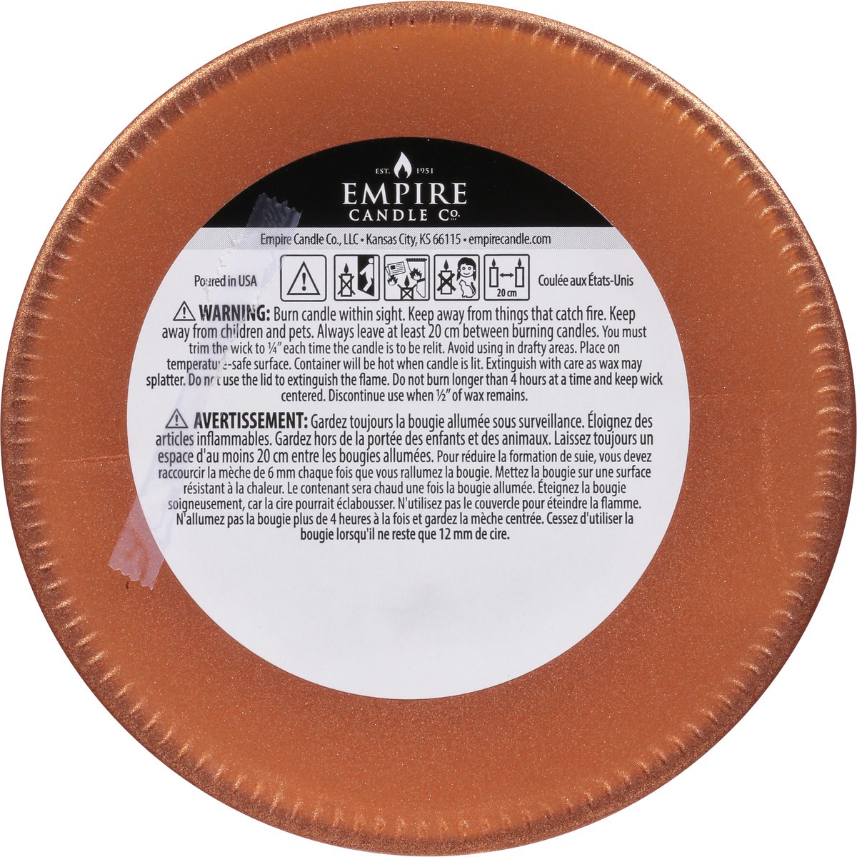 slide 9 of 12, Tuscany Candle Gilded Hearth Candle 1 ea, 1 ct