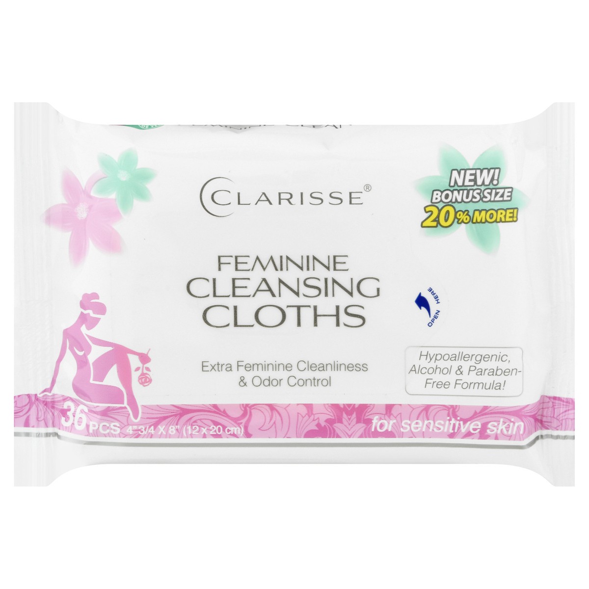 slide 3 of 10, Clarisse Lucky Baby Cleansning Wipes, 36 ct