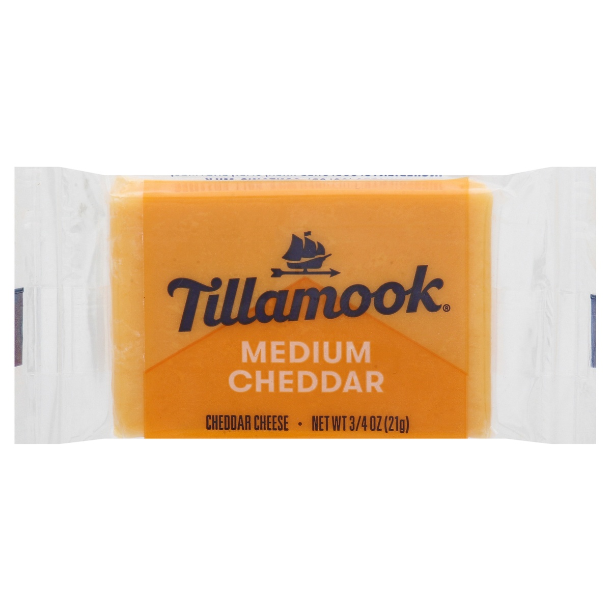 slide 1 of 1, Tillamook Medium Cheddar Cheese Snack Portions, 