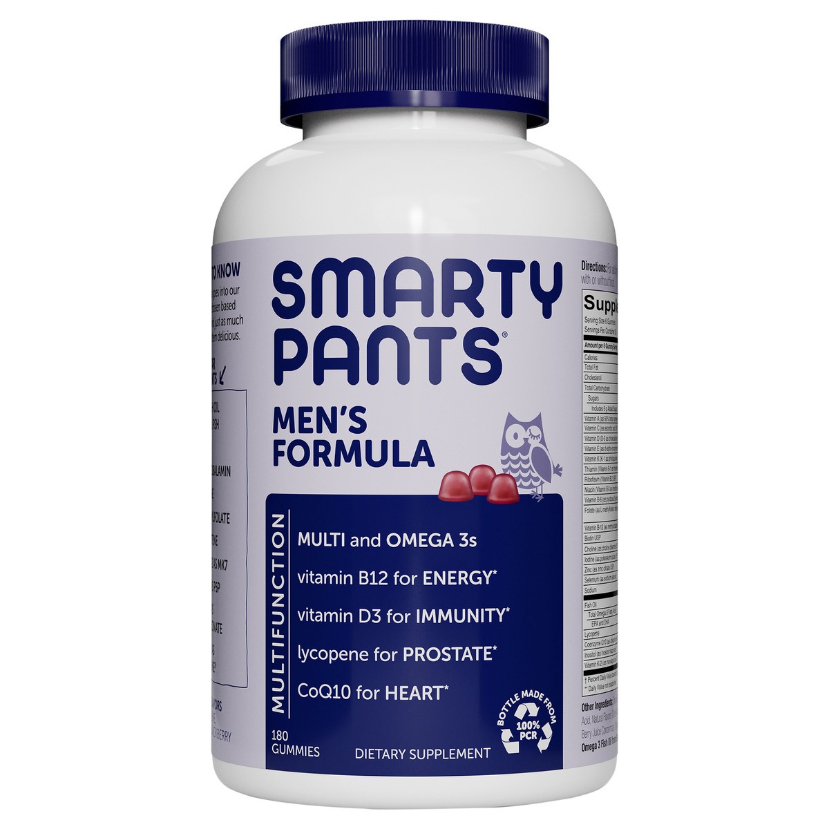 slide 1 of 8, SmartyPants Men's Formula, 180 ct., 180 ct