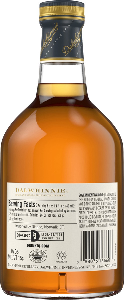 slide 2 of 3, Dalwhinnie Distillers Edition Single Malt Scotch Whisky, 750 mL, 750 ml