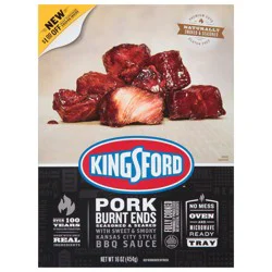 Kingsford Seasoned & Seared Burnt Ends Pork 16 oz