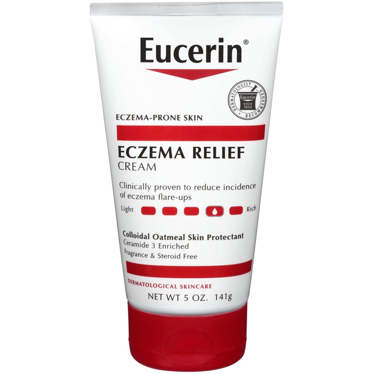 slide 1 of 5, Eucerin Body Creme 5 oz, 5 oz