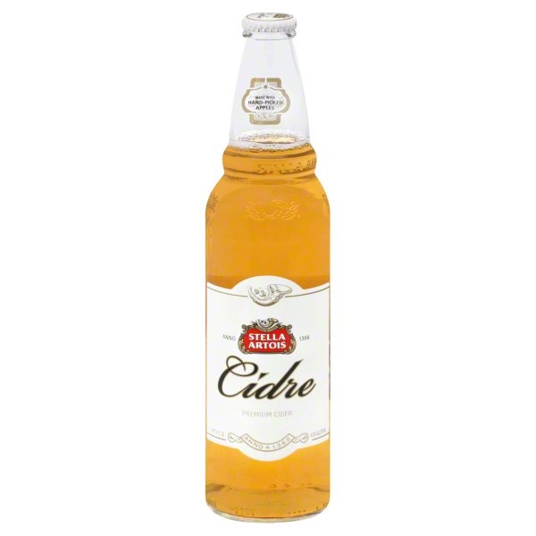 slide 1 of 4, Stella Artois Cider 24 oz, 24 oz