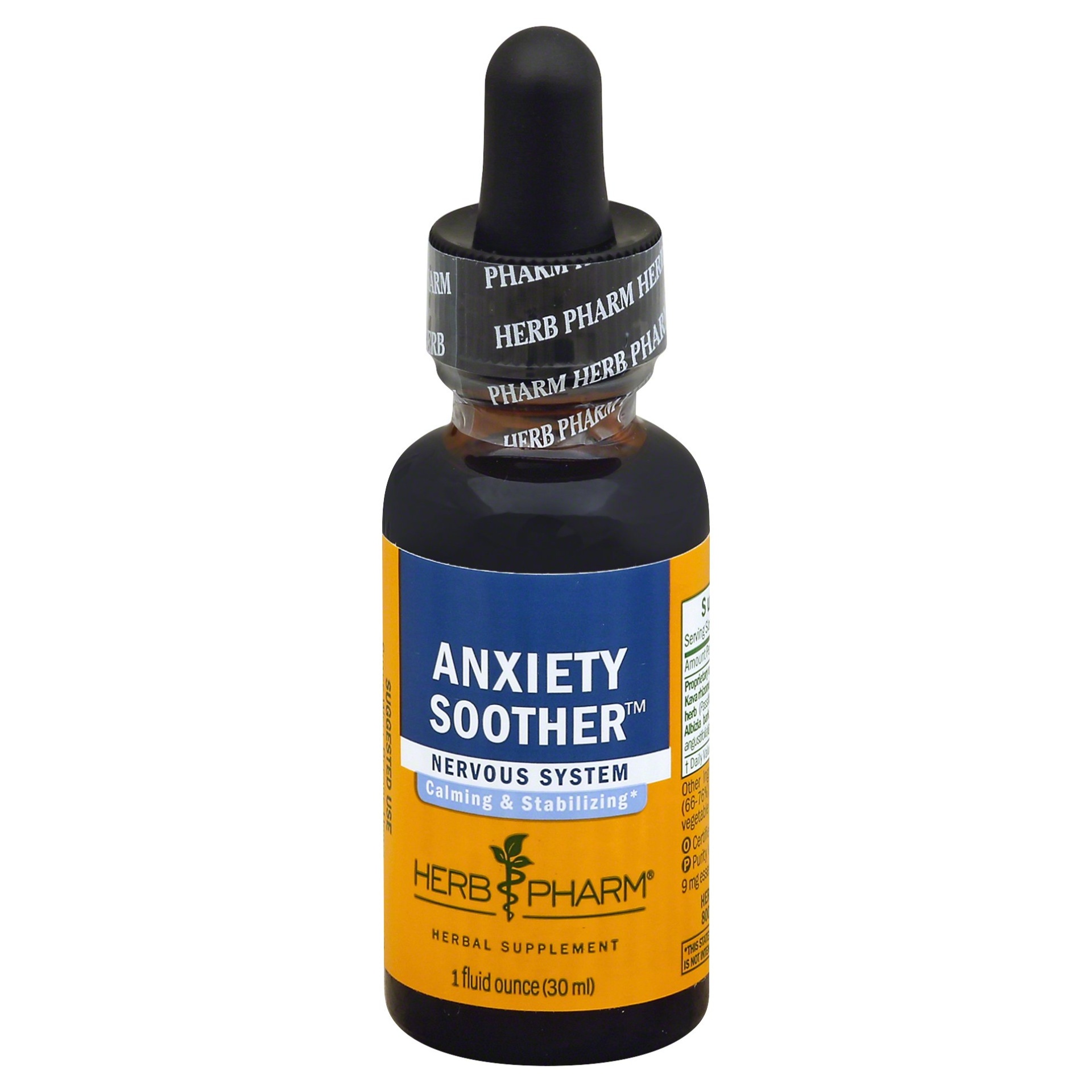 slide 1 of 1, Herb Pharm Anxiety Soother, 1 fl oz