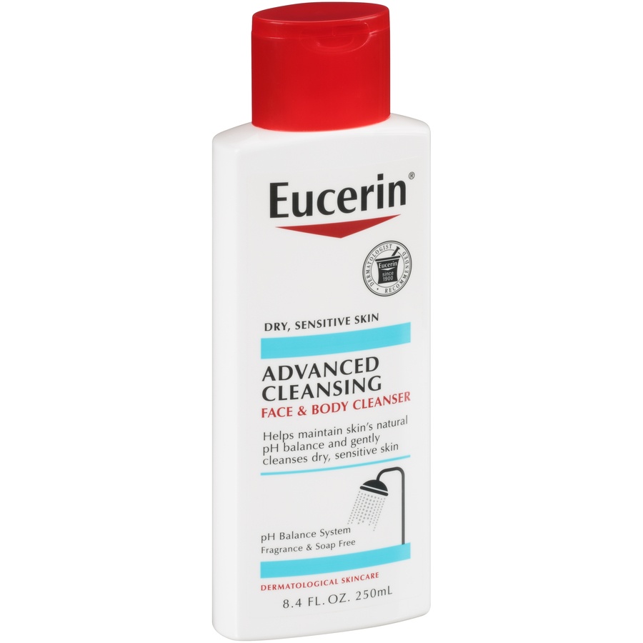 Eucerin Advanced Cleansing Body And Face Wash, 8.4 Oz 8.4 oz | Shipt