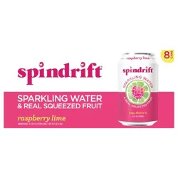 Spindrift Sparkling Water - Raspberry Lime- 12 fl oz