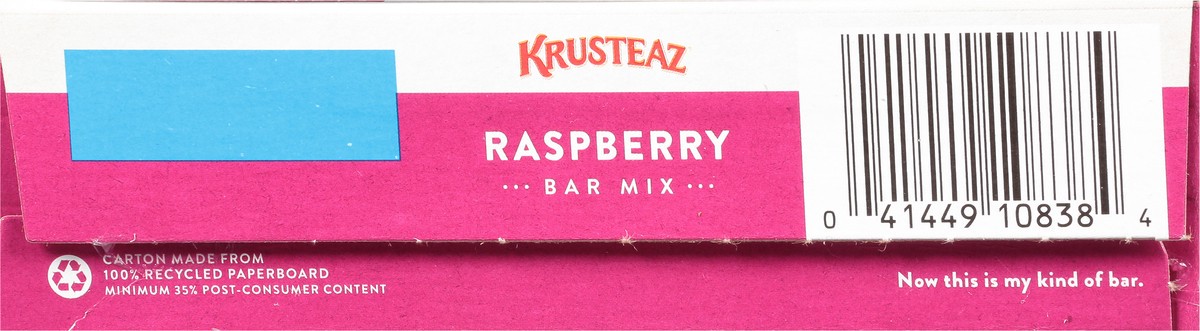 slide 4 of 9, Krusteaz Raspberry Bars, 19 oz