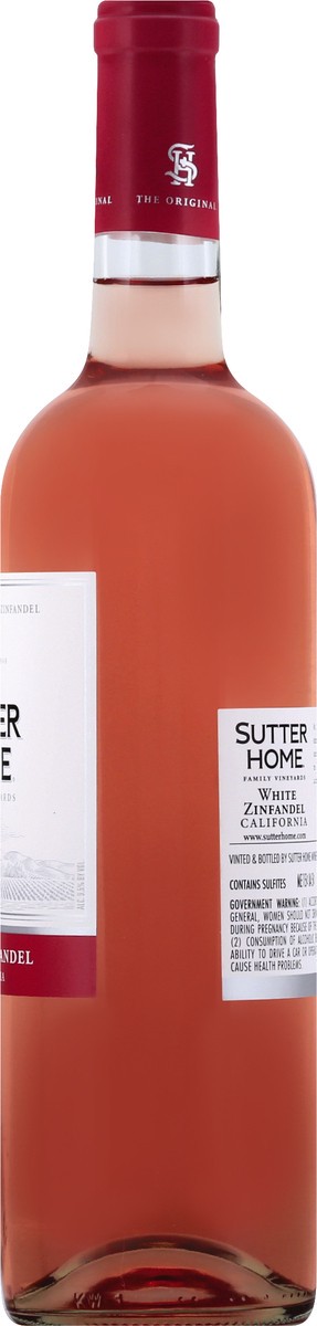 slide 10 of 10, Sutter Home California White Zinfandel 750 ml, 750 ml