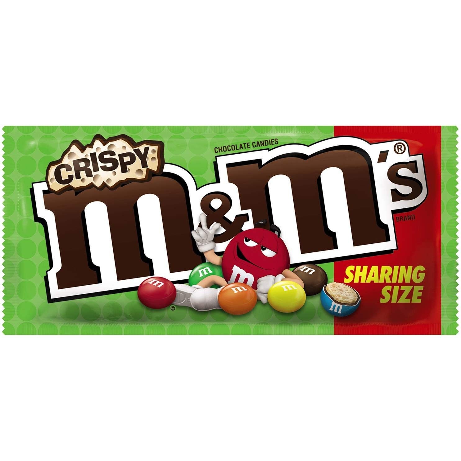 slide 1 of 1, M&M's Crispy Sharing Size, 67.92 oz