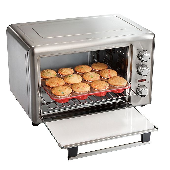 slide 2 of 6, Hamilton Beach Countertop Oven with Convection & Rotisserie, 1 ct