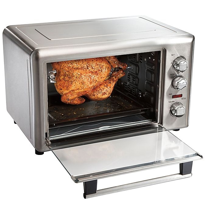 slide 3 of 6, Hamilton Beach Countertop Oven with Convection & Rotisserie, 1 ct