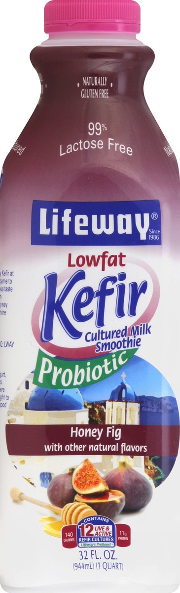 slide 1 of 4, Lifeway Kefir Cultured Milk Smoothie 32 oz, 32 oz