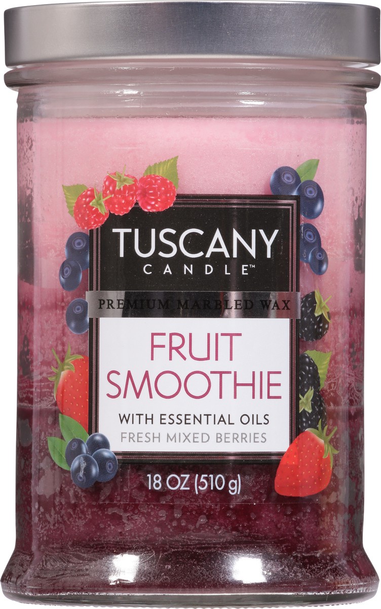 slide 7 of 9, Tuscany Candle with Essential Oil Fruit Smoothie Fresh Mixed Berries Candle 1 ea, 1 ct